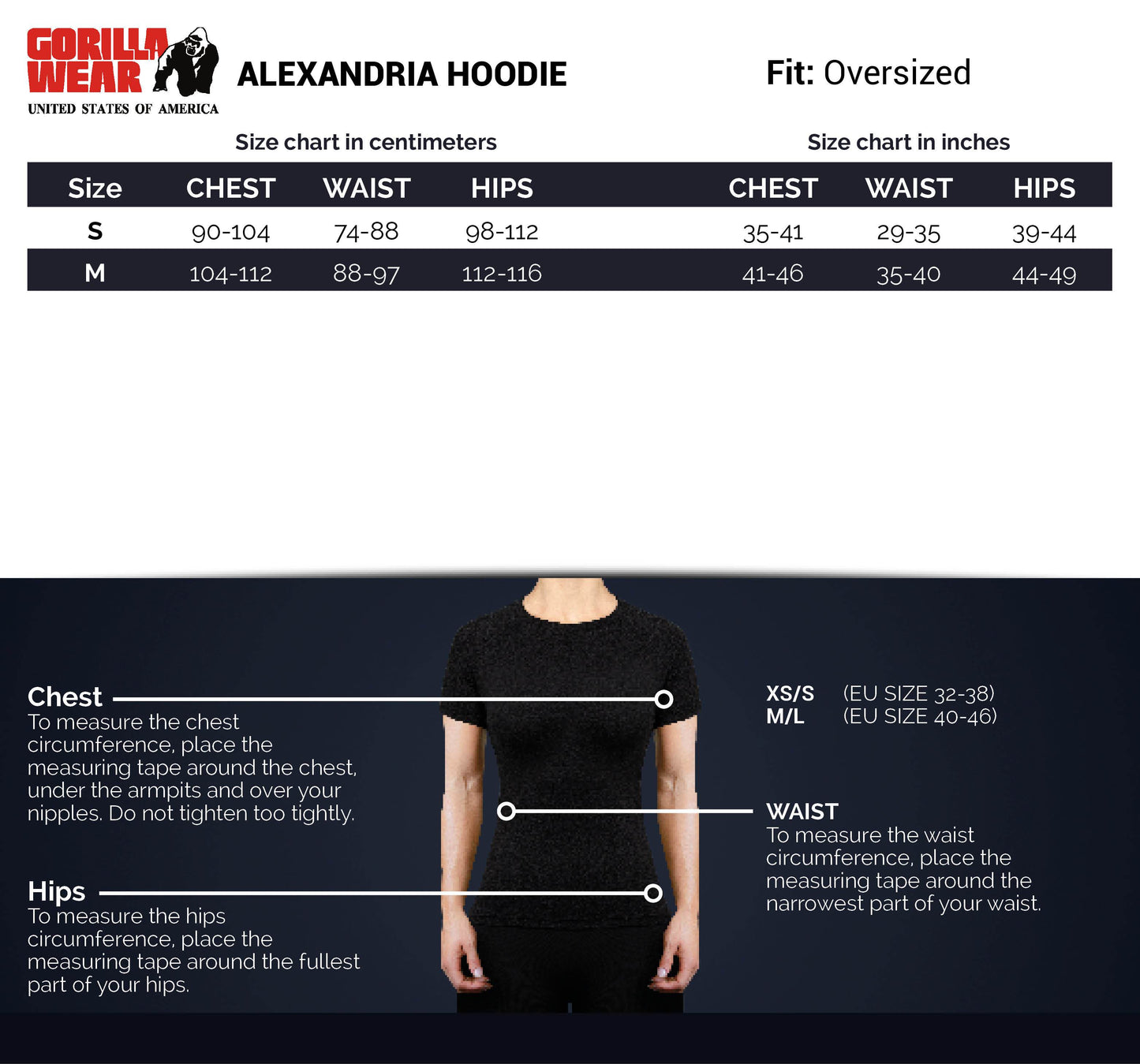 Alexandria Hoodie - Black