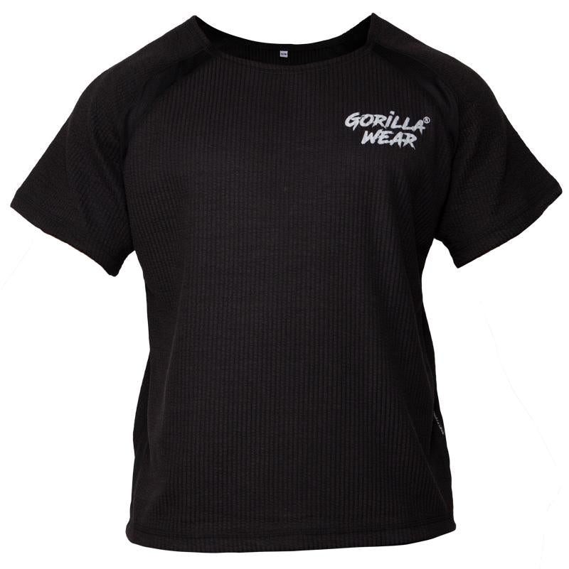 Augustine Old School Work Out Top - Black