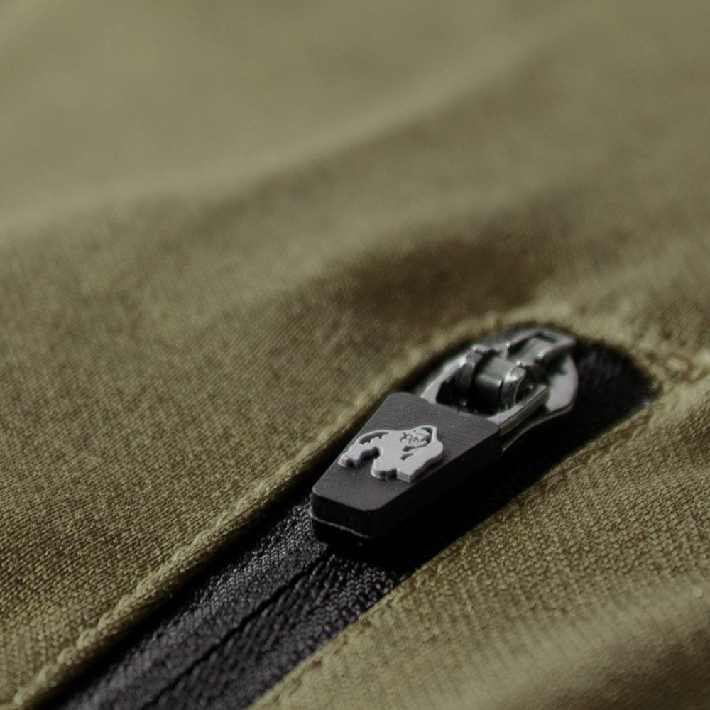 Ballinger Track Jacket  - Army Green/Black