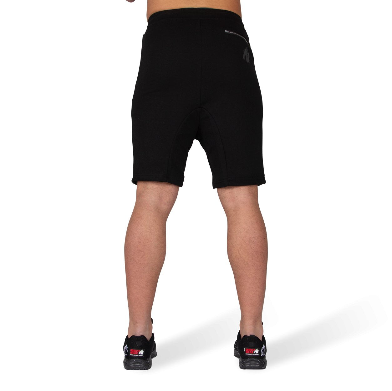 Alabama Drop Crotch Shorts - Black