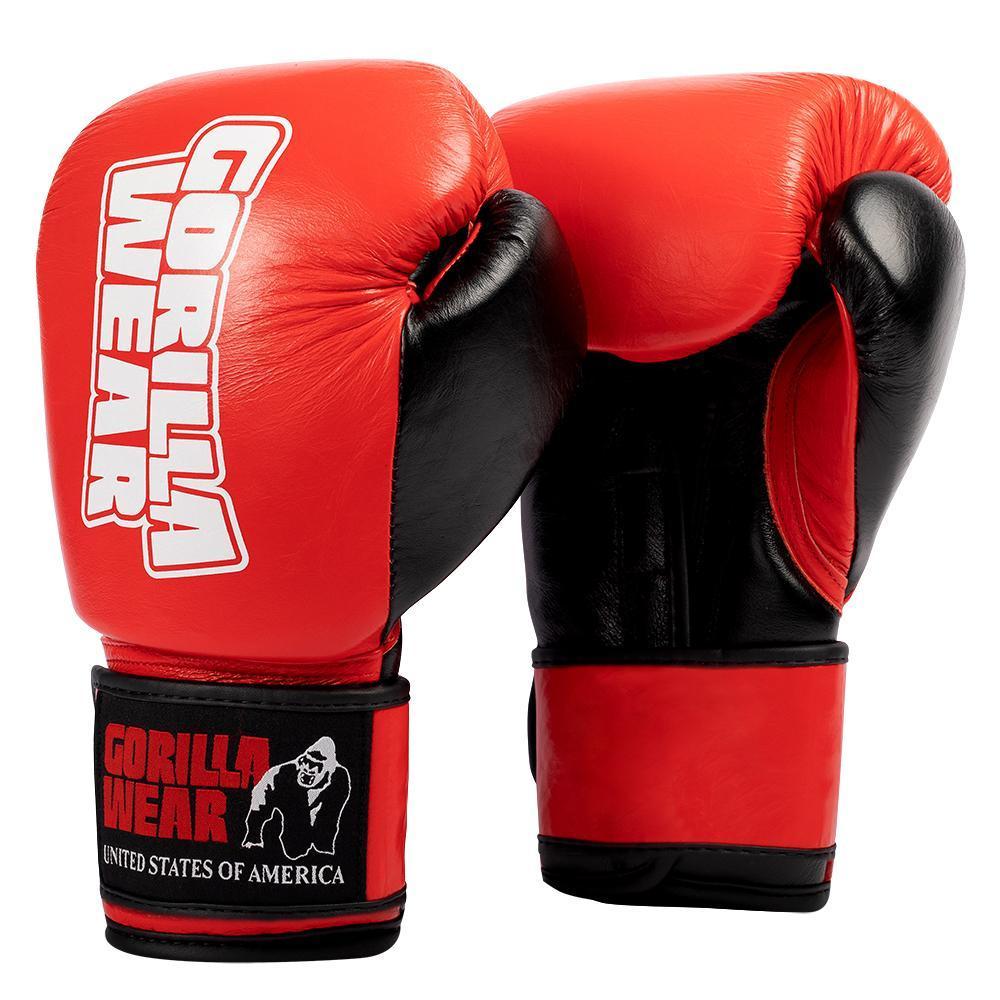 Ashton Pro Boxing Gloves - Red/Black