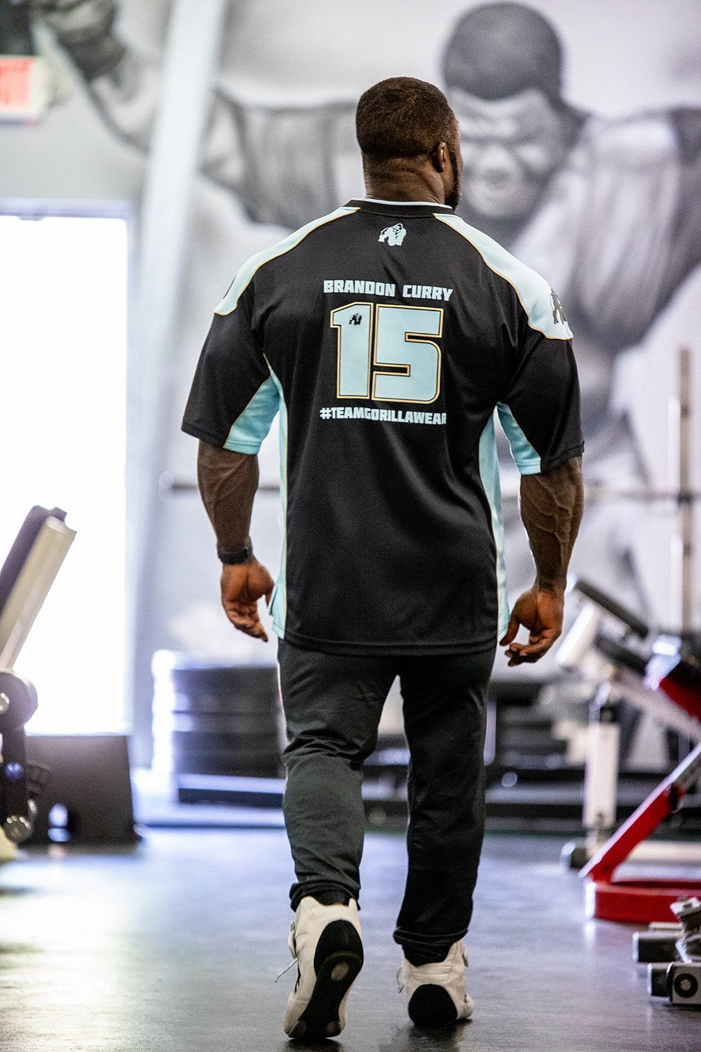 Athlete Shirt 2.0 Brandon Curry - Black / Light Blue