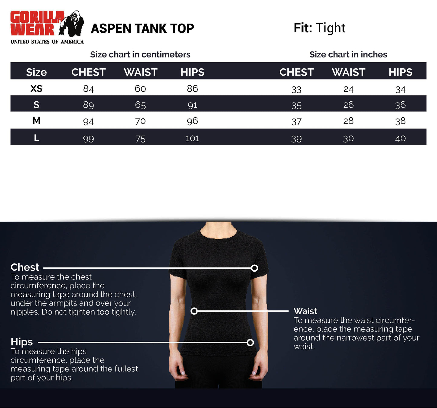 Aspen Tank Top - Light Blue